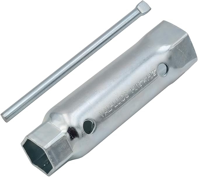 Hex Socket Wrench Removal Tool, For Screw-in Water Heater Element and Anode Rod,1-1/16" x 1-1/2" x 6" Length