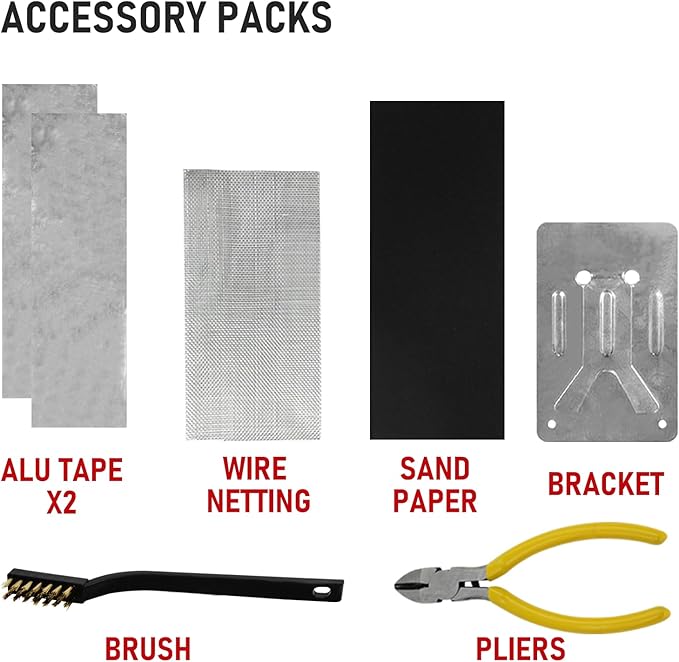 RX WELD 2 in 1 Plastic Welder Welding Kit, 400PCS Hot Staples Repair Kit For Car Bumper Cracks, Kayaks, Plastic Toys