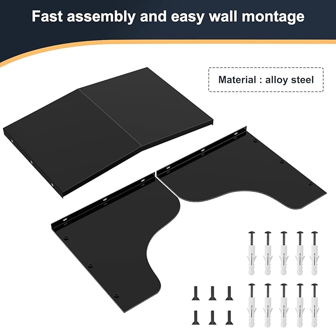 WallBox Electric Vehicle Charging Station Protective Roof Accessories Charging Post Roof Stainless Steel Cover Weatherproof