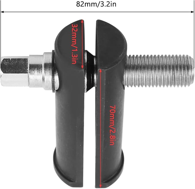 Metal Neck Bearing Race Puller, Universal Bearing Race Remover Tool, Bearing Race Puller for 1‑1/8in to 2‑5/8in Id Races