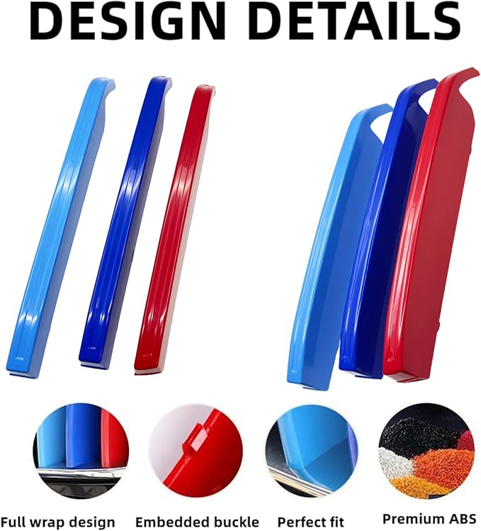 Automotive Grille Inserts for BMW X7 2026-2023(NOT for M60i) 7-Beam, Front Grill Accessories