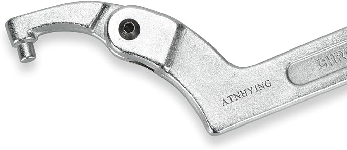 4 pcs Spanner Wrench Set, Adjustable C Pin Spanner Hook Wrench Tool for Machine Tools, Vehicles, Mechanical Equipments (4pcs special size)