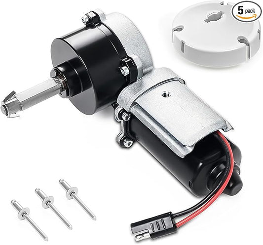 3317084.000B RV Awning Motor Drive Repair Kit Assembly Fit for Dometic 9200 Series Power Awnings Replace# 3316605.001, 3316605.017, White