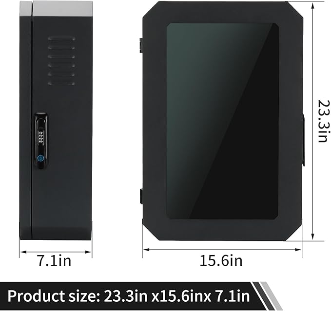 Wall Charger Station Box Compatible with Tesla Model Y 3 S X Accessories Gen 3 Indoor/Outdoor Cable Organizer Waterproof Dustproof