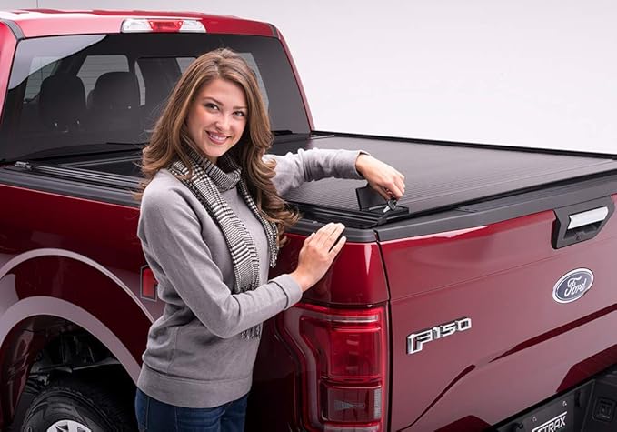 RetraxONE Retractable Truck Bed Tonneau Cover | 10842 | fits Tundra Regular & Double Cab 6.5' Bed with Deck Rail System (07-18)