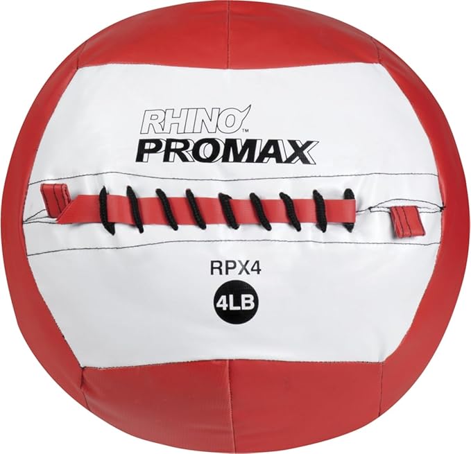 Champion Sports RPX16 Rhino Promax Slam Balls, 16 lb, Soft Shell with Non-Slip Grip, Medicine Wall Exercise Ball for Weightlifting, Plyometrics, Cross Training, & Home Gym Fitness