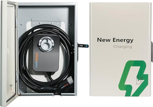 Back Hollow Type of Wall Charger Station Box Compatible with Gen 3 Indoor/Outdoor Cable Organizer