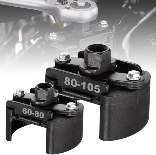 Adjustable Oil Filter Wrench New Update Oil Filter Removal Tool,Universal Oil Filter Removal Tool Fit for Small Medium-Sized Spin-On Oil Filter (MIX)