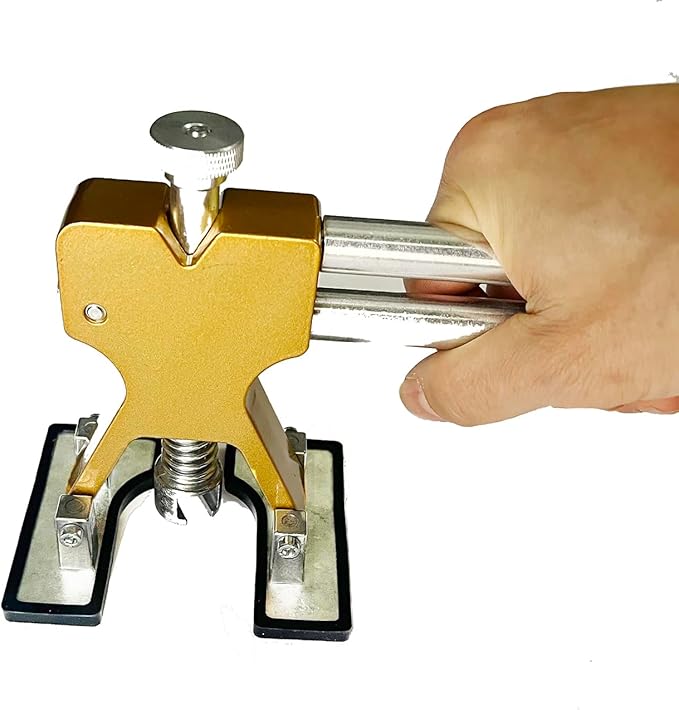 Dent Puller Kit，140PCS Hail Damage Remover,Big Size M16 Slide Hammer Car Bodywork Dent Puller Repair Tools Kit Manganese Steel Dent Rods Dent Lifter and More for Auto Dings Repair