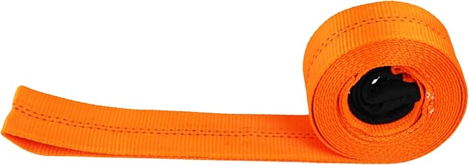 HFS(R) Tree Saver, Winch Strap, Tow Strap 30,000 Pound Capacity (Orange, 3X20FT)