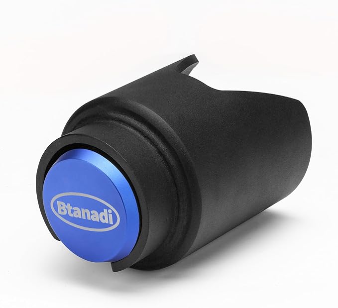 Trailer Lock Fits 2 Inch Coupler, Upgraded Heavy-Duty Steel Hitch Lock, Anti-Theft & Pry-Resistant for RV, Boat, Cargo Trailer (Blue)