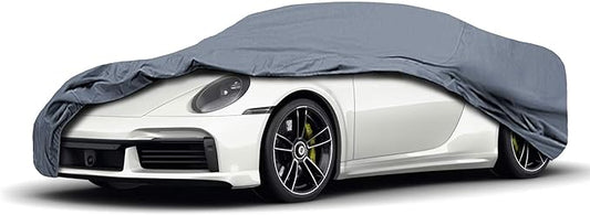 DaShield Supreme Car Cover Compatible with Porsche Panamera 2009-2016 All Weather Protection Semi Custom Fit Dust, Sun, Snow, Rain Protection Indoor Outdoor