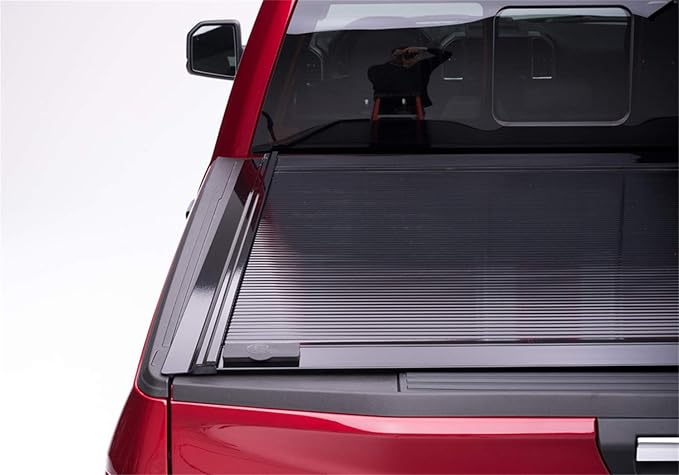 RetraxONE Retractable Truck Bed Tonneau Cover | 10842 | fits Tundra Regular & Double Cab 6.5' Bed with Deck Rail System (07-18)