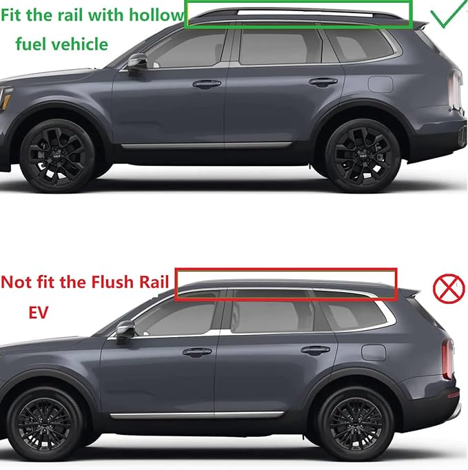Upgraded Duty 220lbs Cargo Racks for 2025 2026 Chevy Equinox Roof Rack Cross Bars Rail Luggage Carrier Accessories (not for EV)