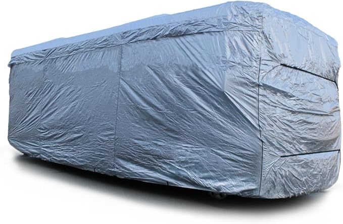 EliteShield ShieldAll Ultimate Heavy Duty Class A RV Motorhome Cover, Weatherproof Durable Protection for Class A Motorhomes RV 28ft to 30ft Long