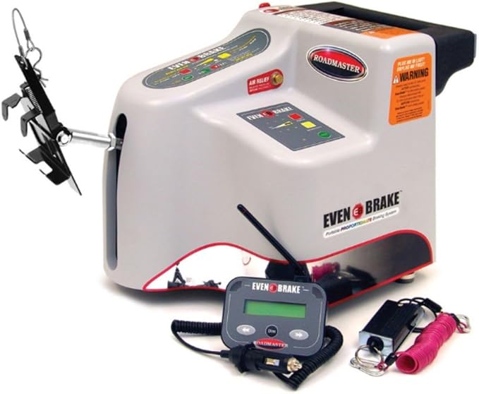 Roadmaster Nighthawk Tow Bar and Baseplate Combo with Wiring Kit for LED Bulbs & Supplemental Braking System fits 2018-2025 Jeep Wrangler JL with LED Taillights | Includes Decal