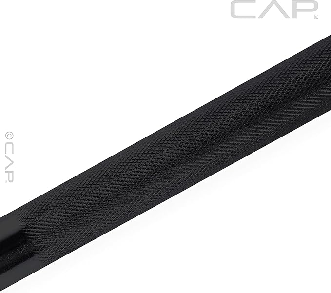 CAP Barbell 2-Inch Olympic Barbell Bars | 5 ft, 6 ft, & 7 ft | Multiple Options
