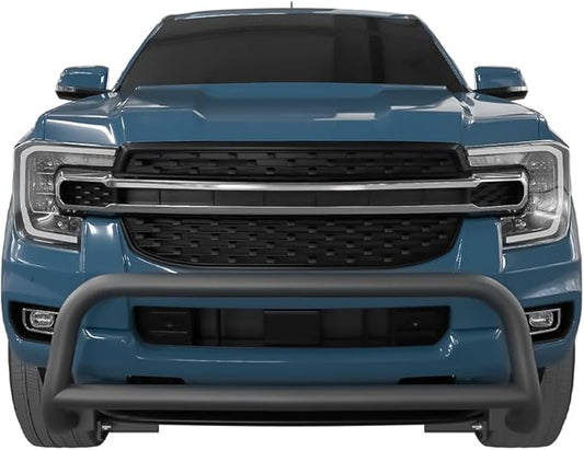VANGUARD Black Powdercoat Bull Bar Compatible with 2024-2025 Ford Ranger