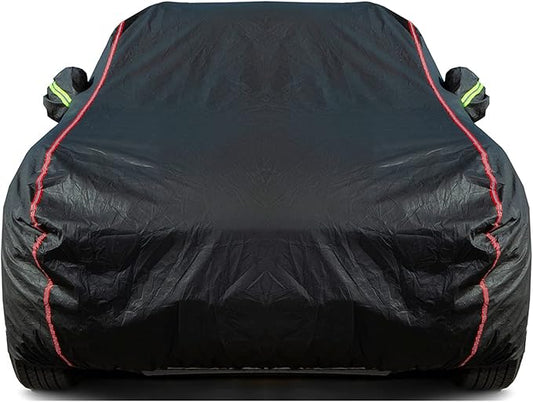 Breathable New Material, Waterproof Car Cover, Locks and Zipper Doors, Sunscreen Waterproof UV Prevention Snowproof Wind and Windproof,Suitable for Indoor Outdoor,for Sedan (178" to 189") B2