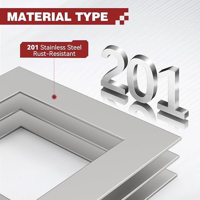 ARCCAPTAIN Welding Coupons, 12-Piece Welding Practice Kit, Type 201 Stainless Steel Plates, Welding Accessories for MIG, TIG, Stick, and Wirefeed