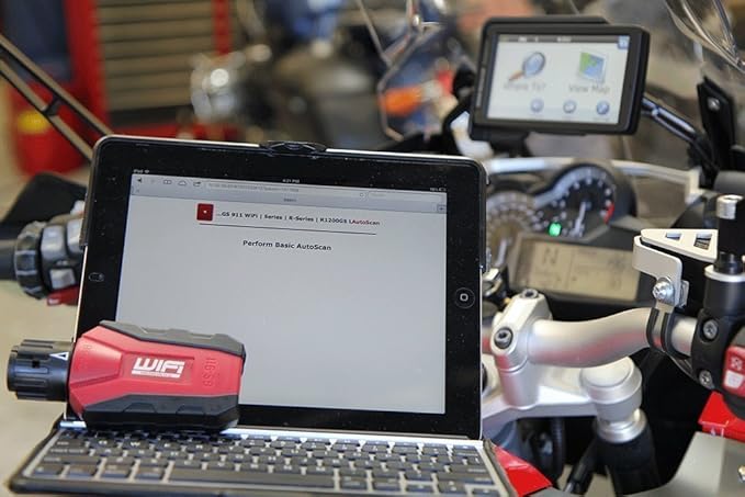 GS-911 WiFi Diagnostic Tool for BMW Motorcycles (Enthusiast Version) - Services Up to 10 VINs - Access Over WiFi or USB - iOS & MAC Compatible.
