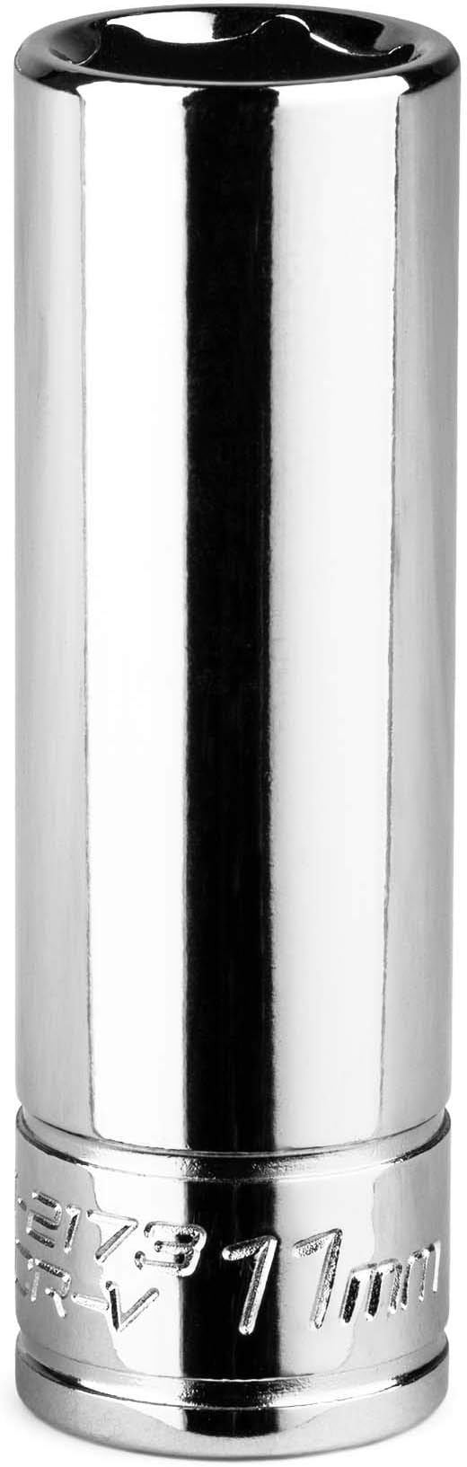 Capri Tools 11 mm Deep Socket, 1/4-Inch Drive, 6-Point, Metric