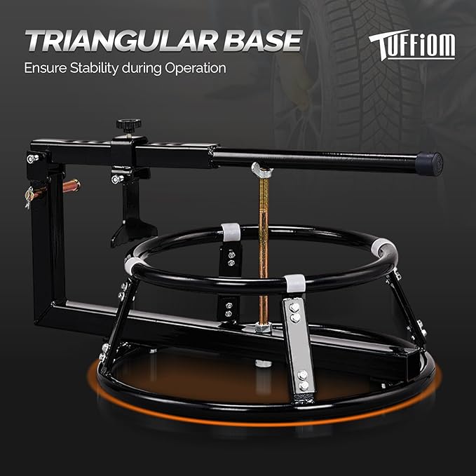 TUFFIOM Tire Change Stand for 16-21in Tires, Motorcycle Tire Changer, Dirt Bike Changing Stand Mount, Off-Road Vehicle Bead Breaker