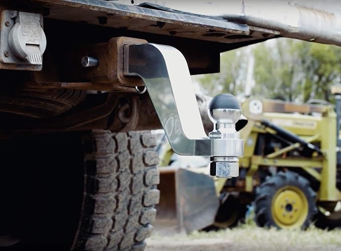 ANDERSEN HITCHES | Alumistinger | Aluminum Heavy Duty Hitch for Trucks | Trailer Hitch | 6,000 lb. GTWR & 600 lb. Tongue Weight | 2" Drop/2" Ball | 3502