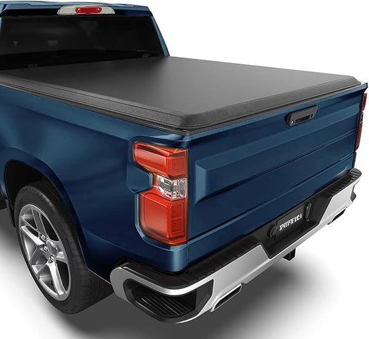 Perfit Liner Soft Roll Up Truck Bed Tonneau Cover for 8 FT (96") 1999-2014 Chevy Silverado GMC Sierra 1500 2500 3500 HD 8 FT Cover