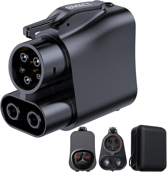 NACS to CCS EV Adapter Charges Non-Tesla EVs at Tesla Superchargers, 500 A/1,000 V - Fast Charging for CCS1 EVs, [Check with Your Automaker for Compatibility]