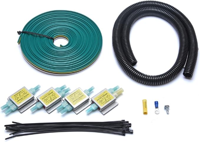 Roadmaster Nighthawk Tow Bar and Baseplate Combo with Universal Economy Wiring Kit fits 2019-2025 Gladiator JT | Easy Maintenance | Includes TrendsAuto Decal