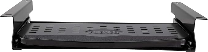 RecPro RV Steps 24" Single Step Low Profile in Black | RV Stairs | RV Exterior Steps | Camper Steps FP-1200