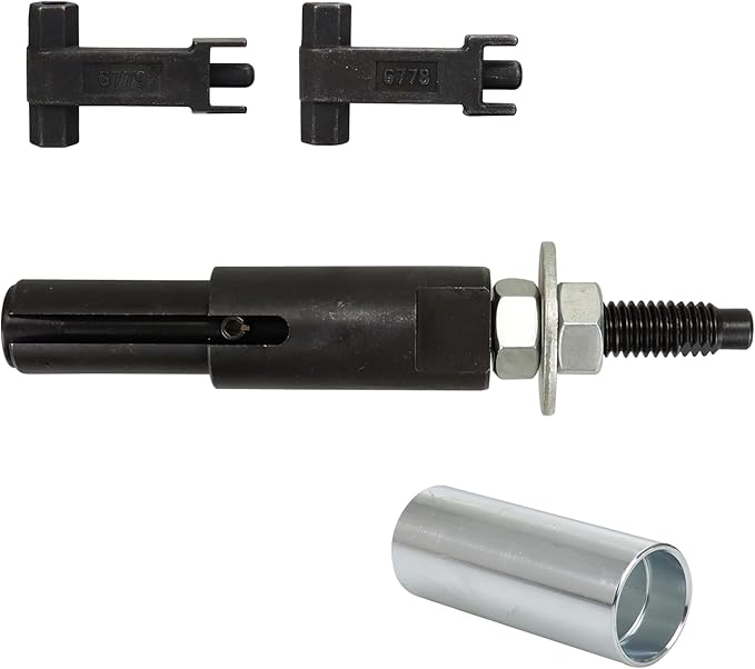 GWNOWZZET 6778 Injector Puller & 6779 Injector Puller, 7222 Injector Tube Remover/Installer Tools Fit for GM 6.6L Duramax Diesel, Replace J-44639, J-4659, J-45910