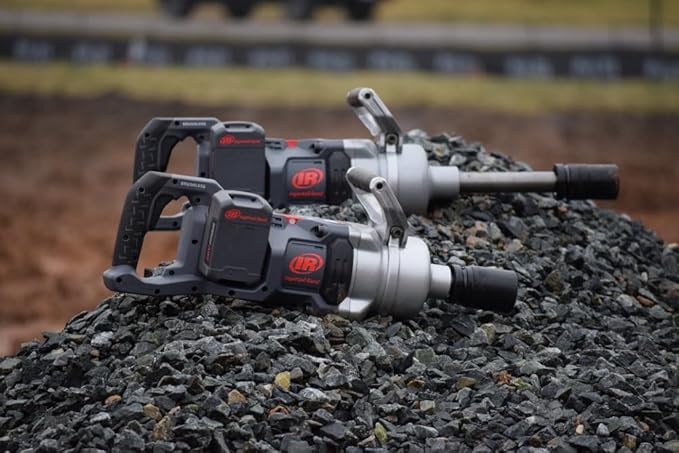 Ingersoll Rand W9691 20V High-torque 1" Cordless Impact Wrench, 3000ft-lbs Nut-busting Torque, 6" Ext Anvil