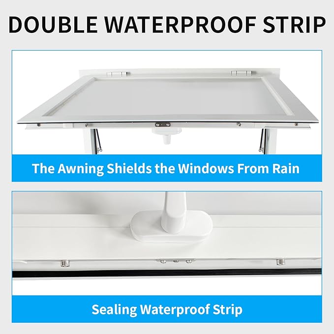 Concession Window Food Truck Window Aluminum Alloy Windows, 36x24 Inch Concession Window for Food Truck, Serving Window for Food Truck with Awning Door, No Glass (36×24 Inch)