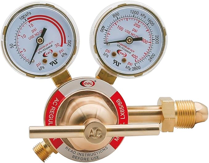 LX65/88 Acetylene Regulator CGA510