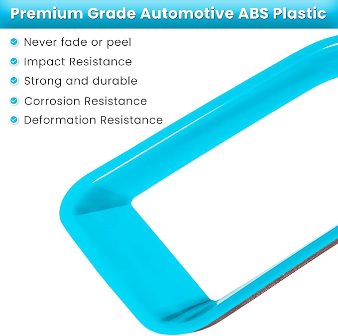 Front Grille Mesh Inserts & Headlight Cover for Jeep Wrangler JL JLU Sport & Sport S Only 2018-2023 Exterior Accessories Clip-in Grille Guard Cover Headlight Bezels Trim Ring (Light Blue 9PCS)