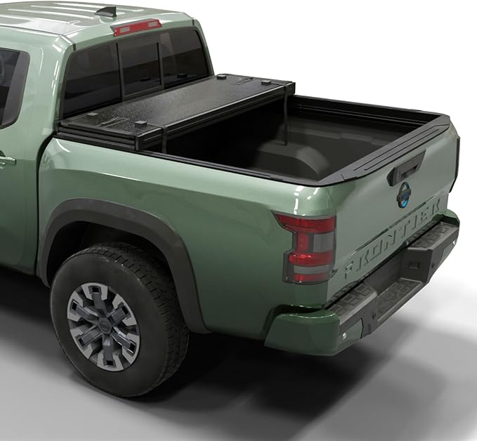 Hard Folding Truck Bed Tonneau Cover|HTF033|Fits 2005-2026 Nissan Frontier 5ft Bed (60")