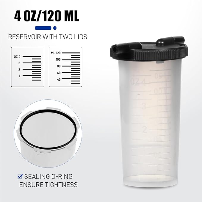 2 in 1 Brake Bleeder Kit with Vacuum Pump, Fluid Extractor Pump Vacuum Gauge Automotive for Motorcycle, Car, Truck Brake Fluid Tester