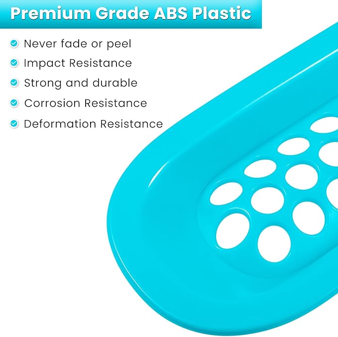 7PCS Front Grill Mesh Inserts for Jeep Wrangler JK JKU Unlimited 2007 2008 2009 2010 2011 2012 2013 2014 2015 2016 2017 2018 Grille Guard Cover Trim Clip-in Exterior Accessories (Matte Light Blue)