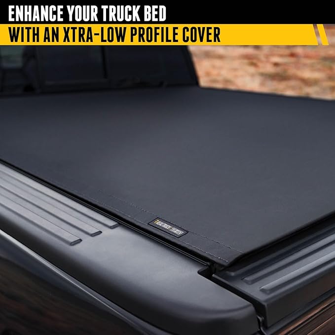 RealTruck TruXedo Pro X15 Soft Roll Up Truck Bed Tonneau Cover | 1479101 | Fits 2017 - 2024 Ford F-250/350/450 Super Duty 6' 10" Bed (81.9")