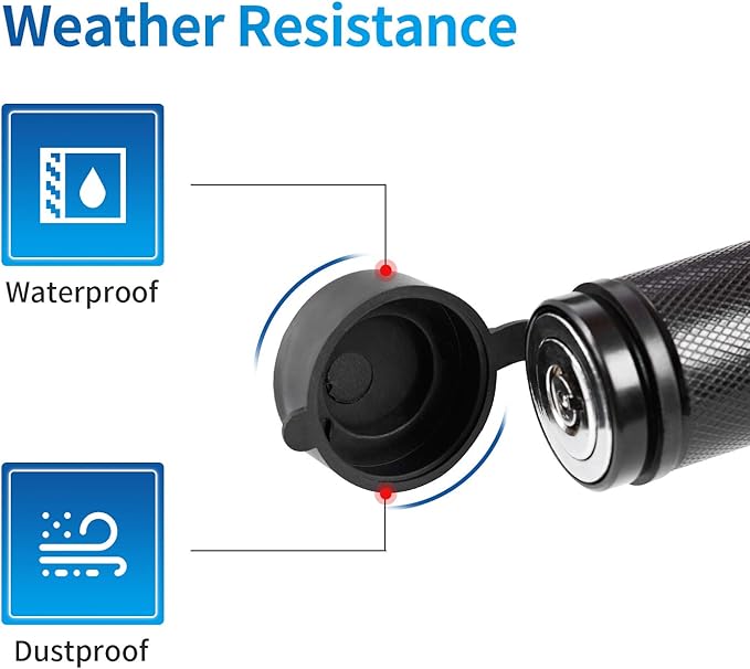 METOWARE Trailer Hitch Lock Hitch Receiver Pin Lock Fits Class III IV V and 2”- 3-1/2" Receiver with 5/8" Dia 4” Lock Pin and 8 Anti-Rattle Rubber O-Rings Receiver Hitch Lock (2 Pack)