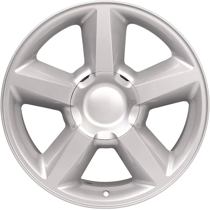 OE Wheels CV83 20 Inch Rims Fit Tahoe Style 6x139.7 20x8.5 Gloss Silver - Hollander 5308 (Set of 4)