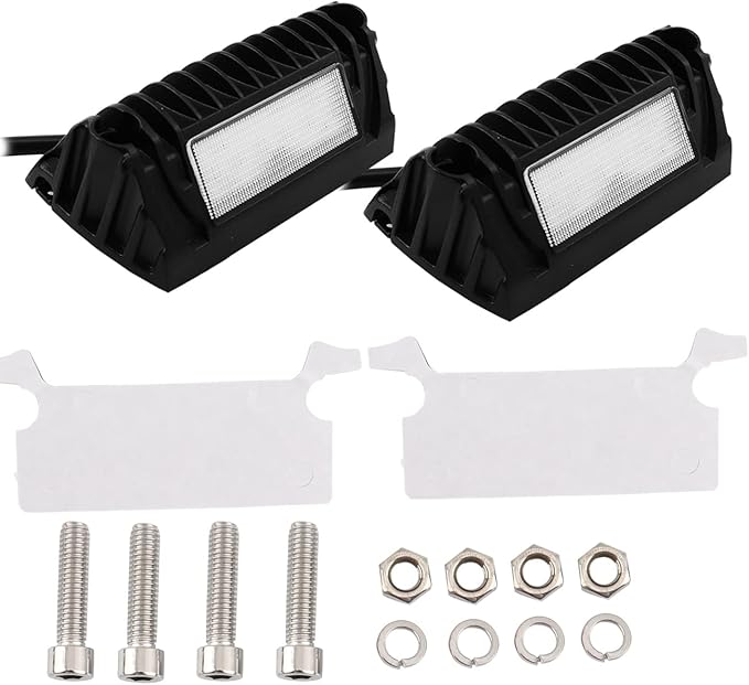 Chelhead RV Lights Exterior, 12V RV Porch Light Aluminum Low Current Led Scene Lighting Compatible with RV Outdoor Camper Trailers Truck Porches Towing 5th Wheels Utility Vehicles