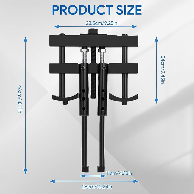 Universal Cylinder Liner Puller, Fit Mack Cummins CAT Caterpillar Works on Wet Liner from 3-7/8”to 6-1/4”Bore, Diesel Engine Cylinder Liner Removal Tool, Replace for OEM PT-6400-C 3376015 M50010-B