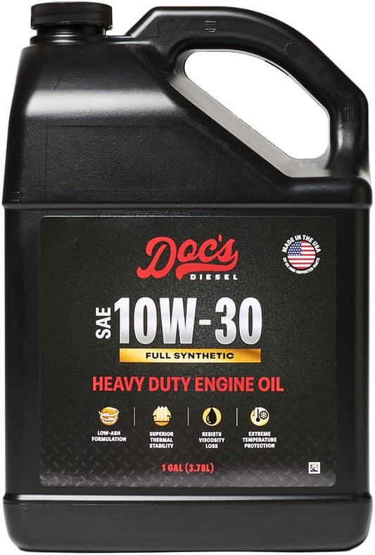 Doc's Diesel 10W-30 Full Synthetic Heavy Duty Diesel Oil DOCS10W30 | 1-Gallon