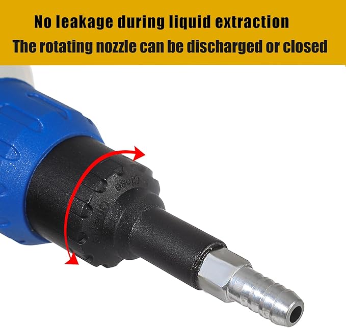 Fluid Extractor, Automotive Fluid Extractor Pump Manual Fuel Suction & Filler, Efficient Oil Extractor Pump for Fluid Extraction (1500ML)