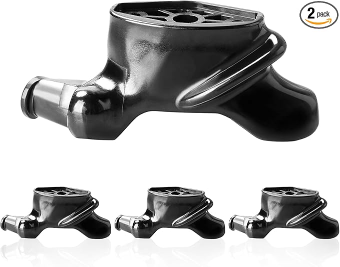 Tire Machine Duck Head 4-120129B,Wing Style Black Plastic Duck Head,Workshop Tire Changer Duck Head Replacement for TCX50/515/550 (4 Pack)