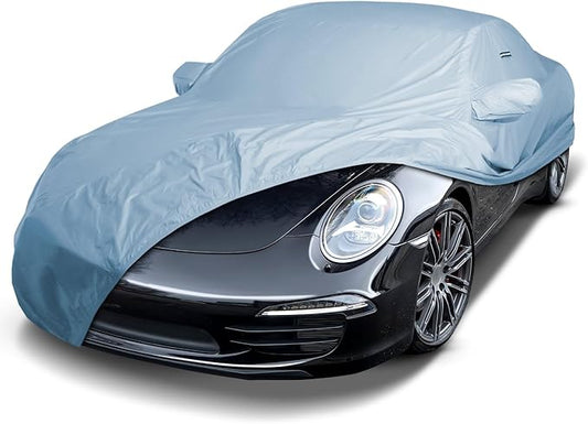 iCarCover Custom Car Cover for 1999-2024 Porsche 911, Waterproof All-Weather Rain Snow UV Sun Protector Full Exterior Indoor Outdoor Car Cover with Strap