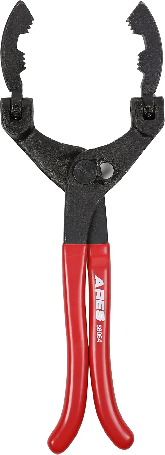 ARES 56054-13-Inch Oil Filter Pliers – 2-1/4-Inch to 4-3/4-Inch Jaw Opening - Adjustable Oil Filter Wrench Features Long Handles with Nonslip Grips and Multiposition Swivel Jaw Design